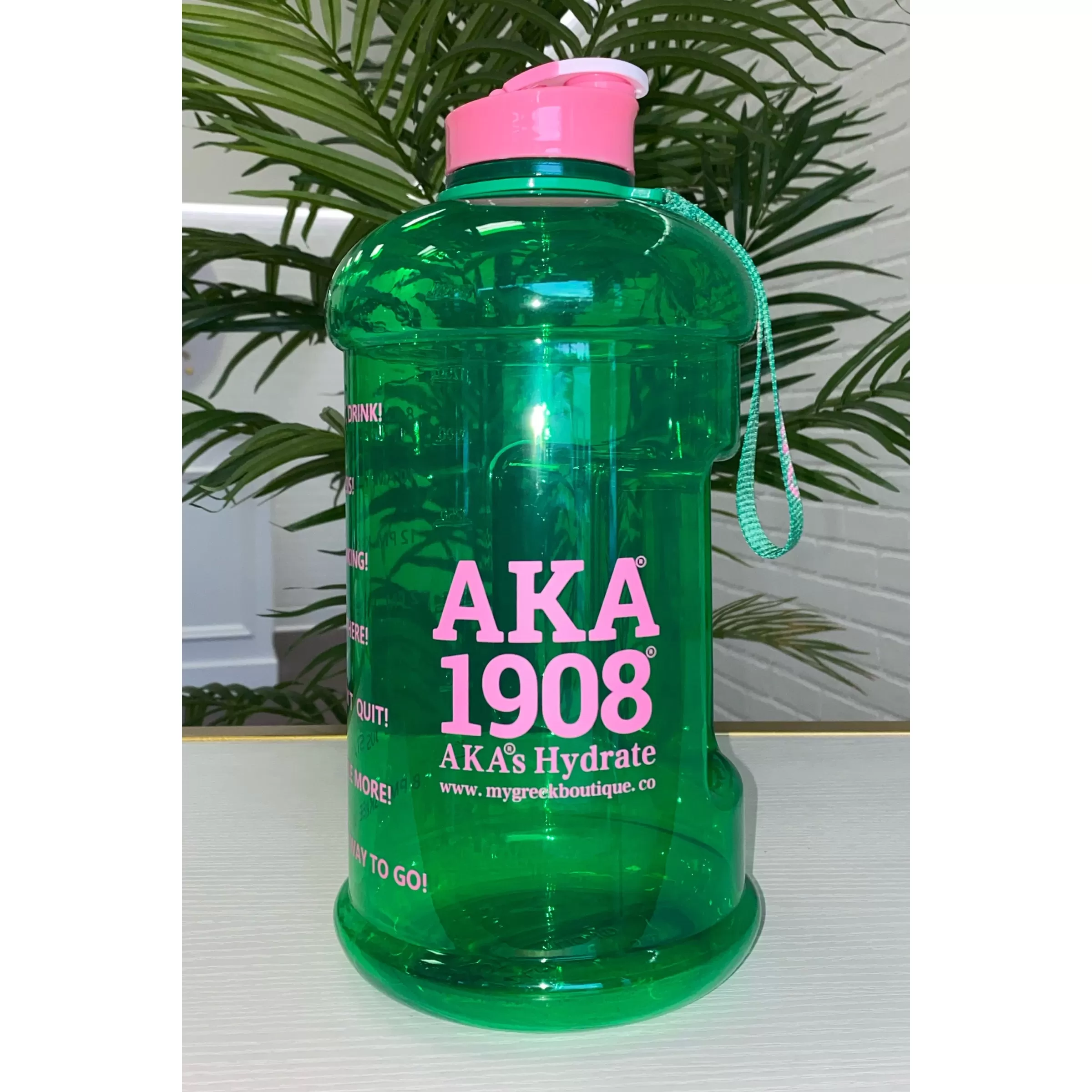 ΑΚΑ 1908 Motivational Water Bottle