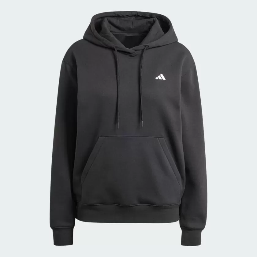 ADIDAS WOMEN'S FEELCOZY BLACK HOODIE