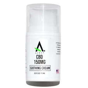 ALEAF Travel-Size Broad Spectrum CBD Soothing Cream 150ML