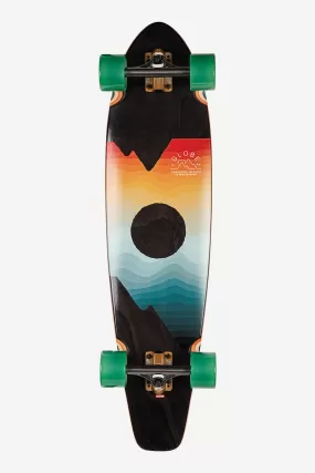 Arcadia - Black Maple/Chromeset - 35.875 Longboard