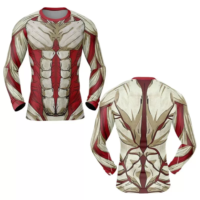 Attack on Titan 'Jaeger' Long Sleeve Compression Rashguard