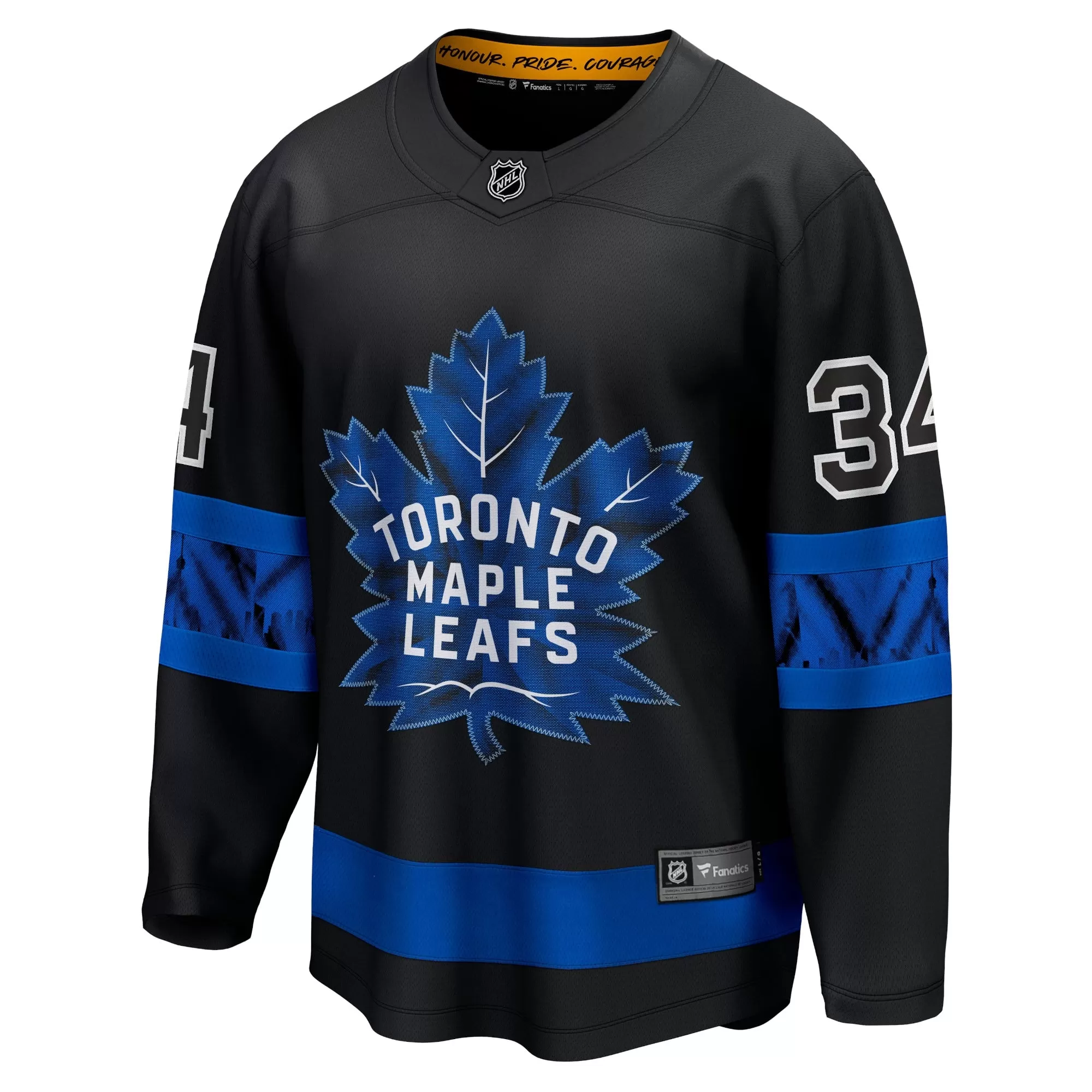 Auston Matthews Toronto Maple Leafs Fanatics Branded Alternate Premier Breakaway Reversible Player Jersey - Black