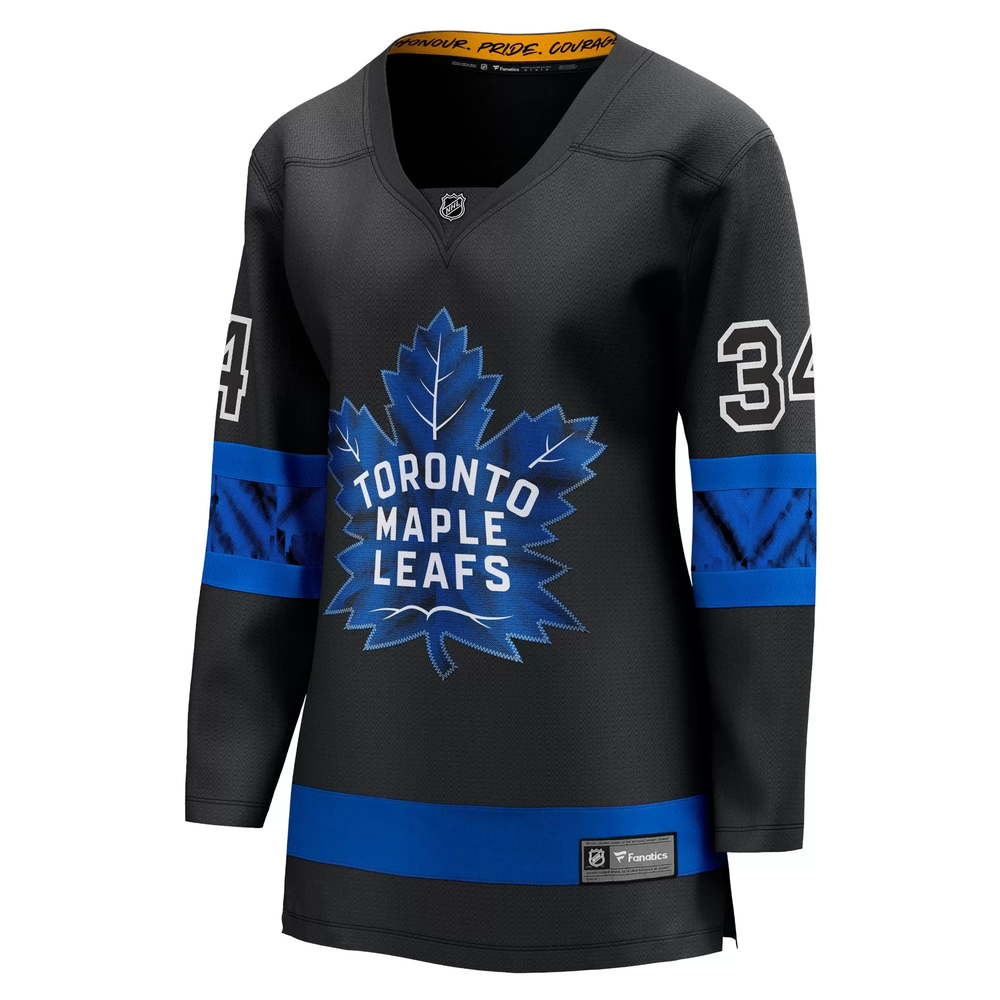 Auston Matthews Toronto Maple Leafs Fanatics Branded Women's Alternate Premier Breakaway Reversible Player Jersey - Black