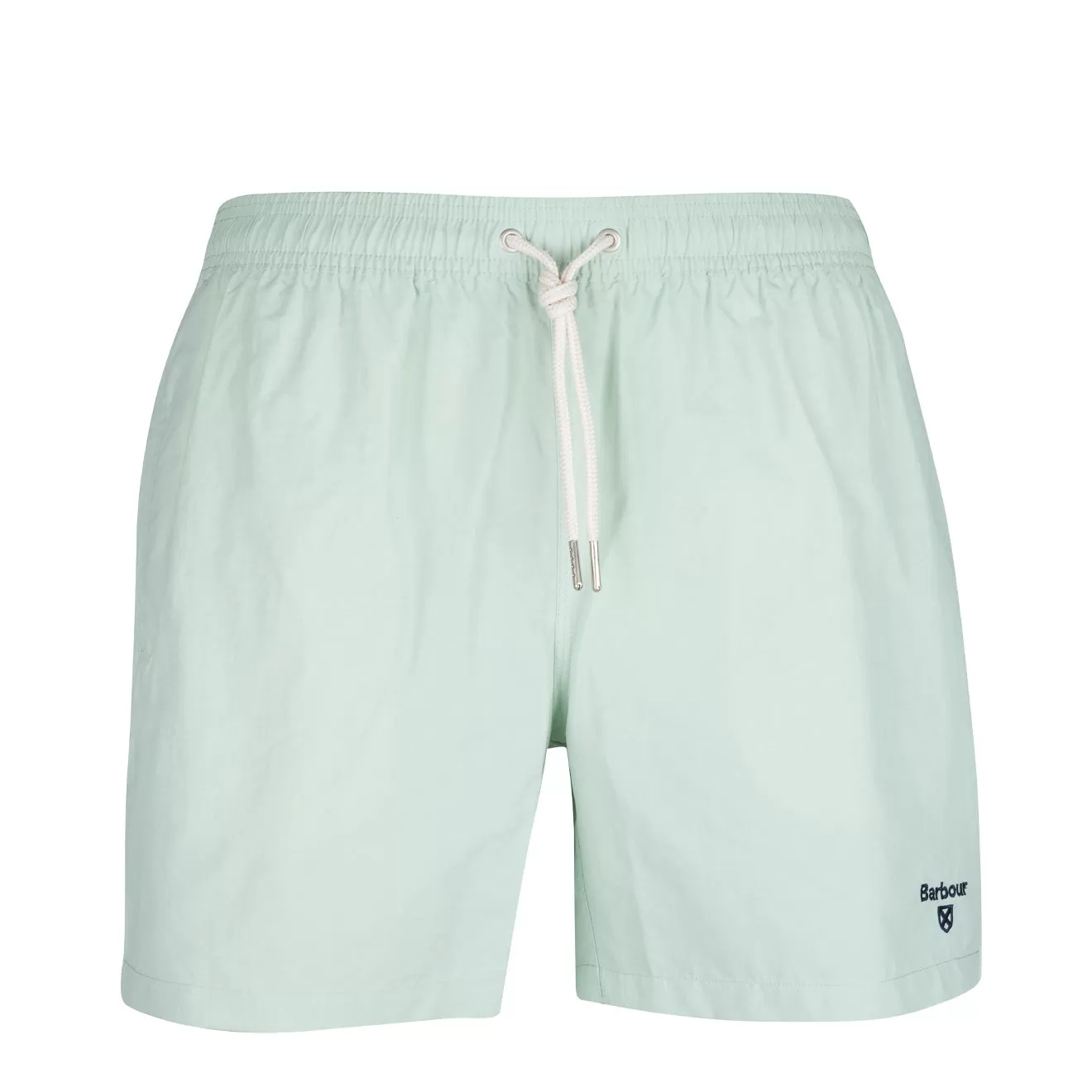 Barbour Essential Logo 5 Inch Swim Shorts Dusty Mint