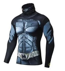 Batman 'Dark Knight' Compression Long Sleeve Rashguard