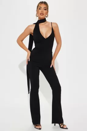 Being Chic Jumpsuit - Black