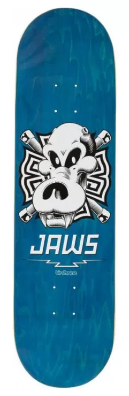 Birdhouse - Jaws Skull Pro Skateboard Deck - 8.25" - Blue