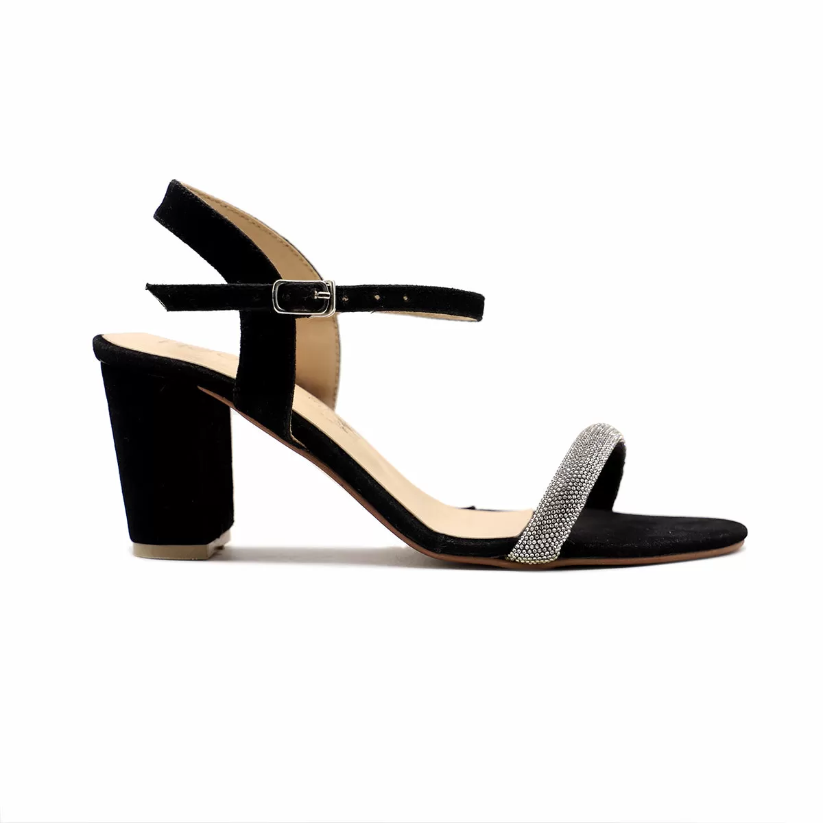 Black Fancy Sandal 066606