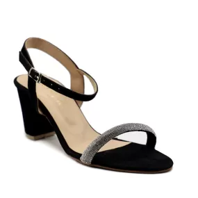 Black Fancy Sandal 066606