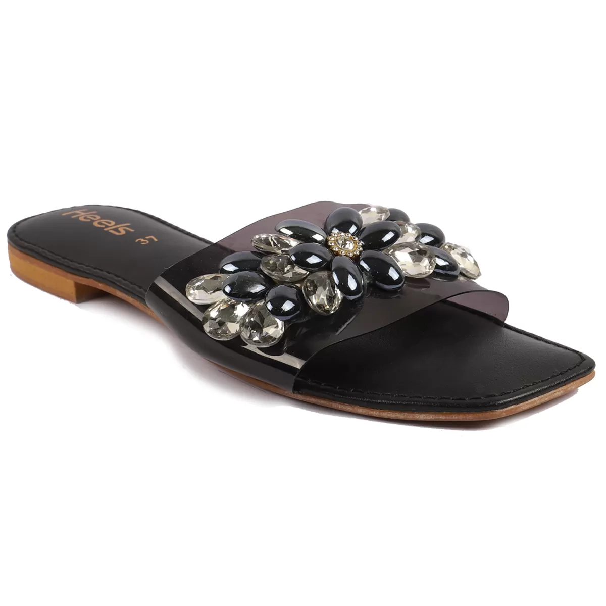 Black Fancy Slipper 035271