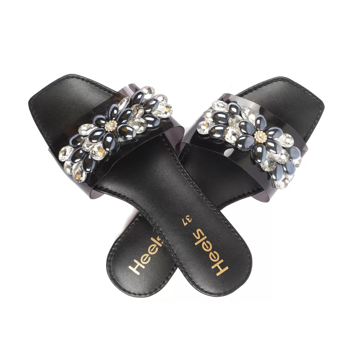 Black Fancy Slipper 035271