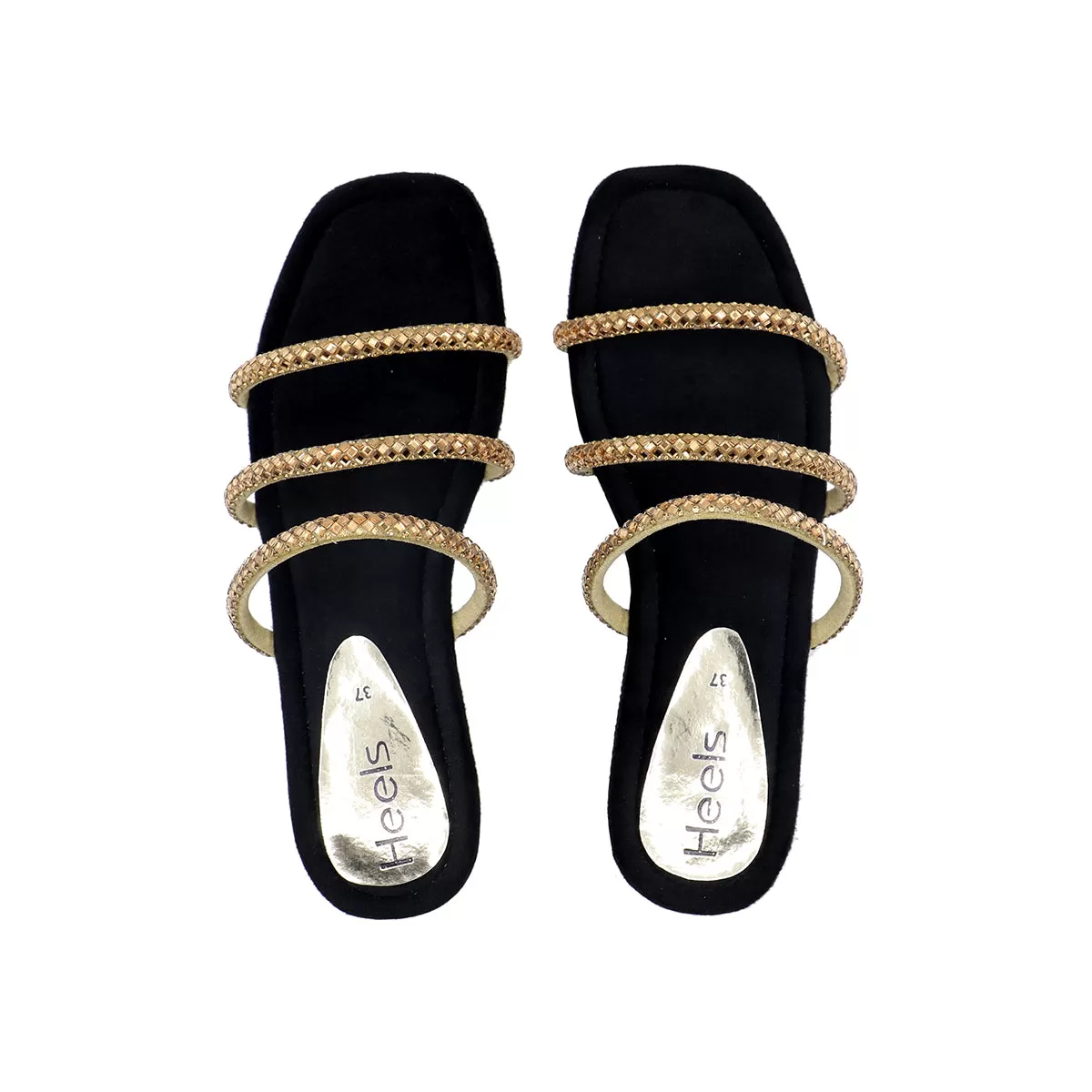 Black Fancy Slipper 042110