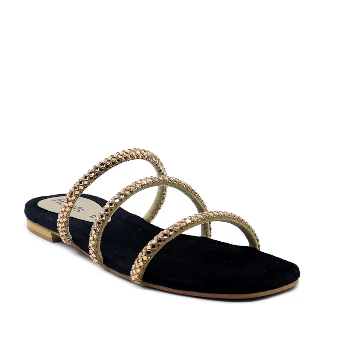 Black Fancy Slipper 042110