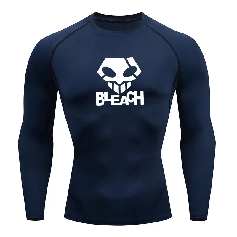 Bleach 'Hollow Mask' Long Sleeve Compression Rashguard