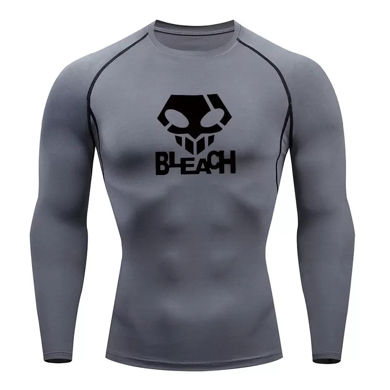 Bleach 'Hollow Mask' Long Sleeve Compression Rashguard