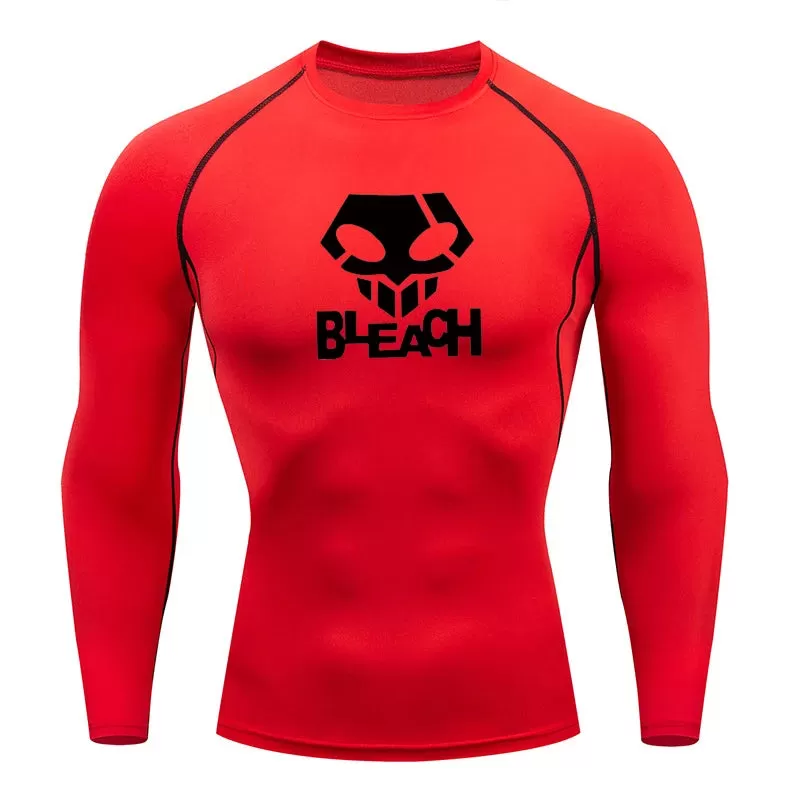 Bleach 'Hollow Mask' Long Sleeve Compression Rashguard