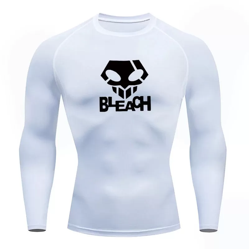 Bleach 'Hollow Mask' Long Sleeve Compression Rashguard