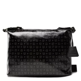 Borsa Donna Messenger POLLINI Linea Heritage Coated Canvas Nero