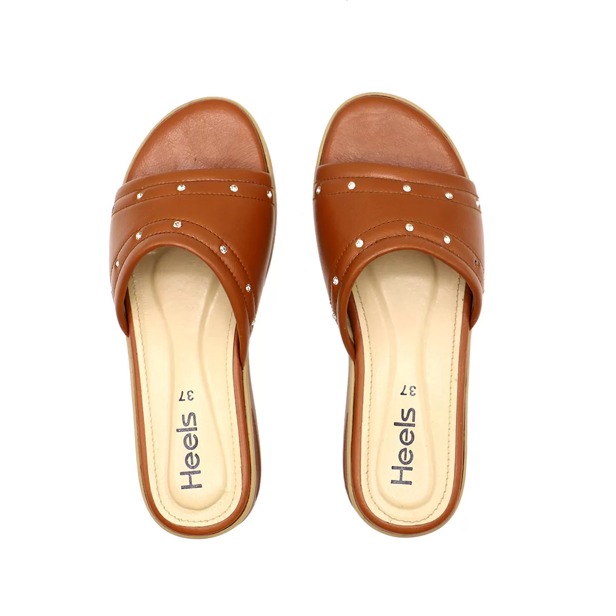 Brown Pu Slipper 074152