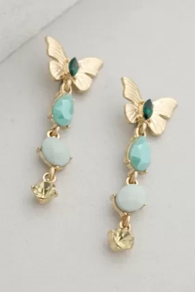 Butterfly Summer Drop Earrings