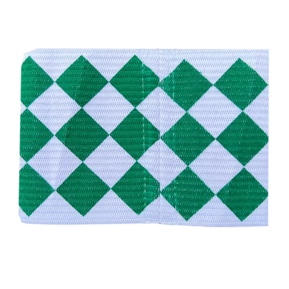 Captain's Armband Senior - Diamond (White/Green)