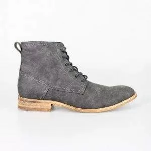 Cavani Hurricane Grey Men's Leather Boots