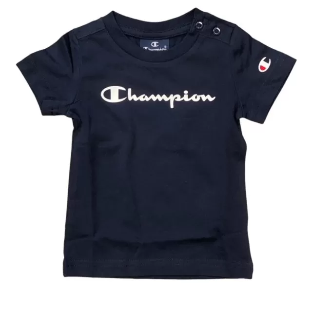 Champion 3 short sleeve T-shirt 305974 WW006 white-red-navy