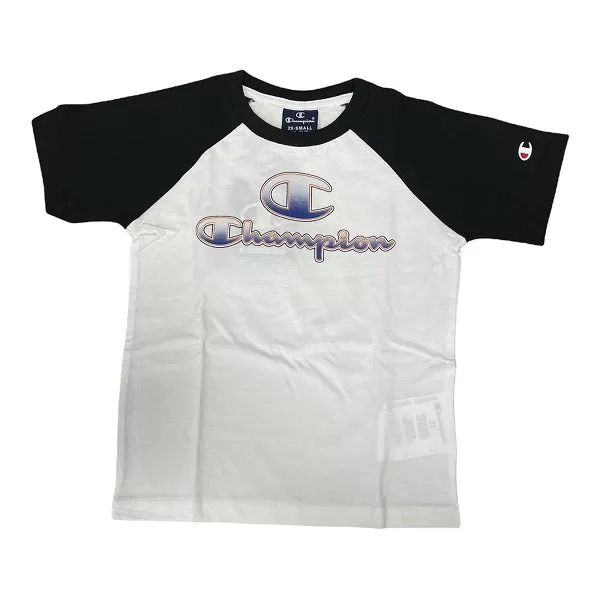 Champion complete T-shirt Short 305987 WW001 WHT/NBK white-black