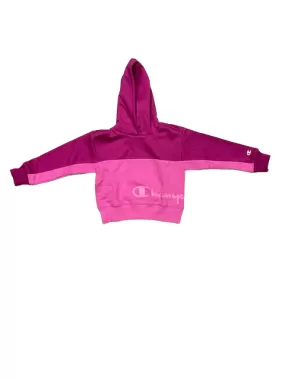 Champion Girls' hooded sweatshirt 404513 PS042 AMR/RRO fuchsia-pink