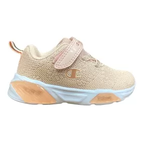 Champion girls' sneakers with lights Wave B TD S32131 CHA PS013 pink