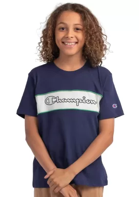 Champion Kids Rochester City Tee <br> KW9BN NAVY