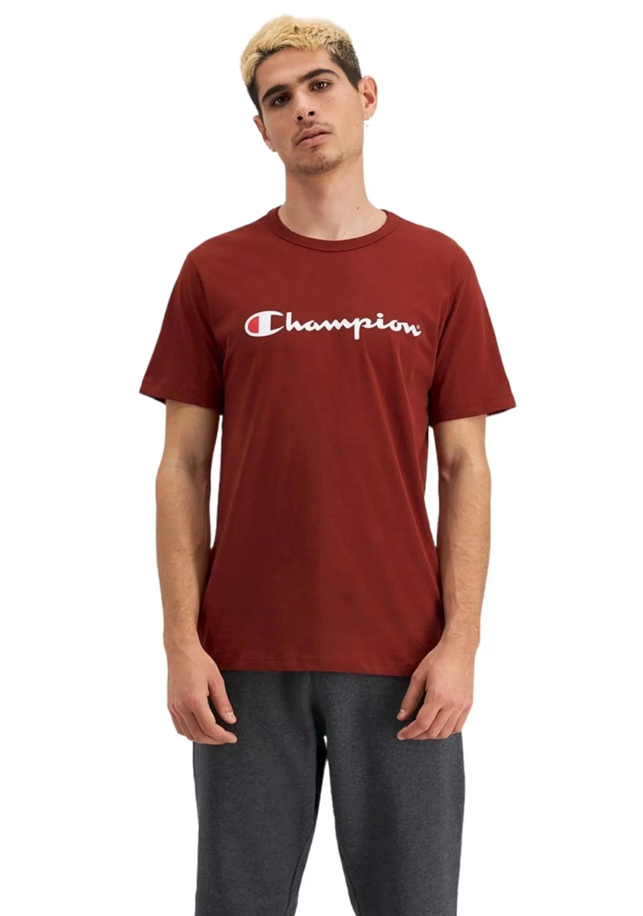 Champion Mens Script Tee <br> AXQPN DHN