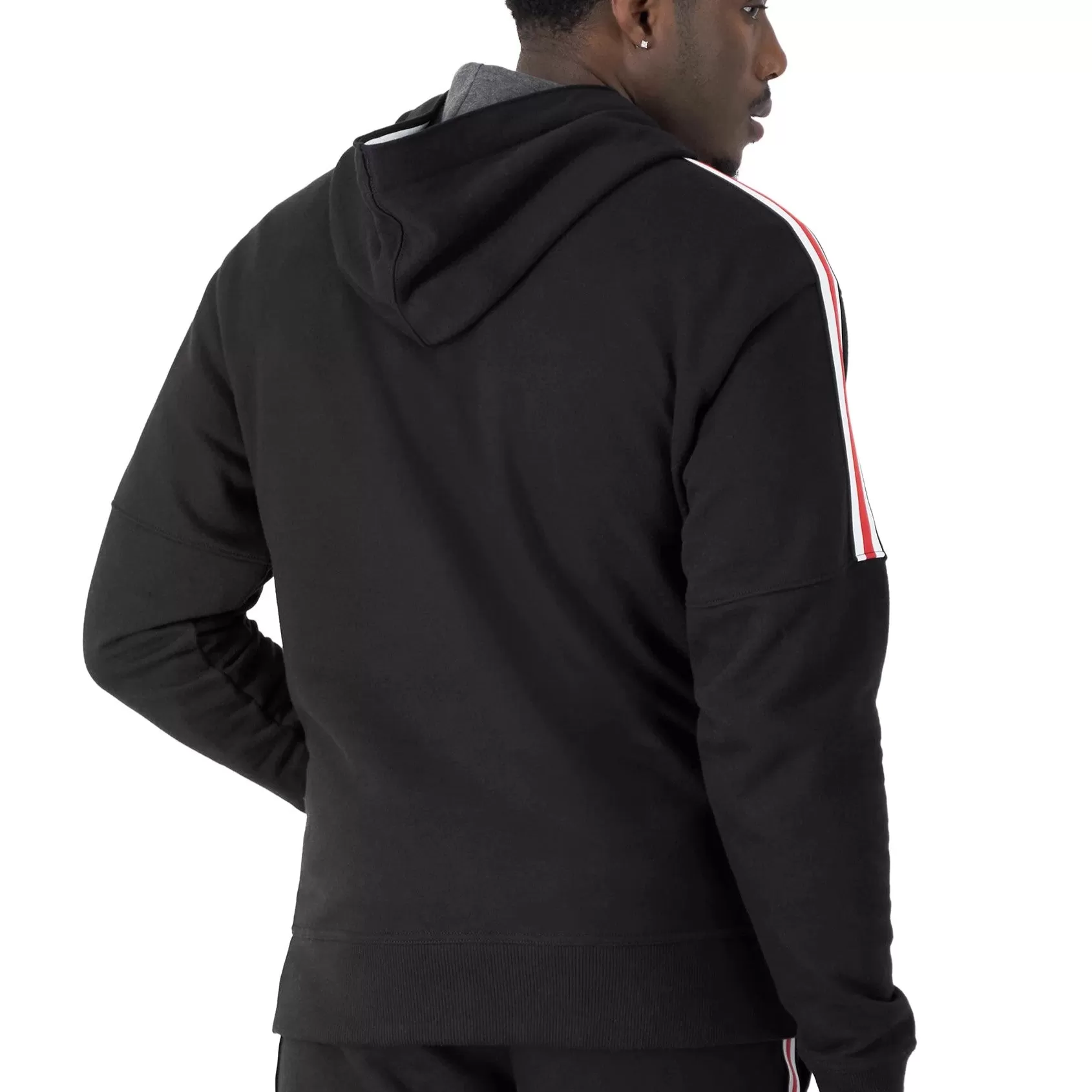 CHAMPION Powerblend Warm Up Hoodie Taped Sleeve