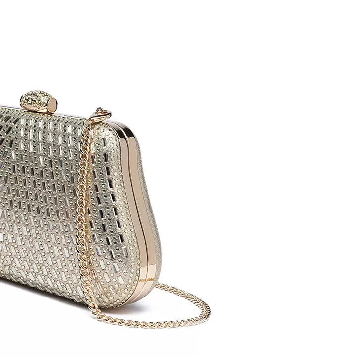 Chic Embellished Clutch Bag AD 119