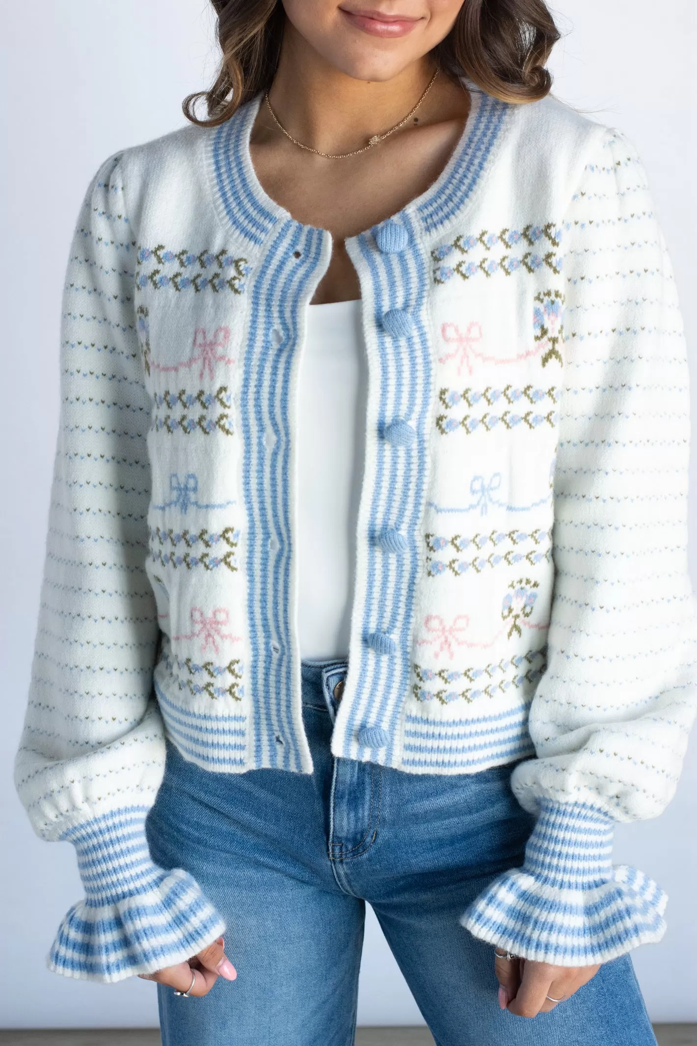 Chic Muse Knit Cardigan Top