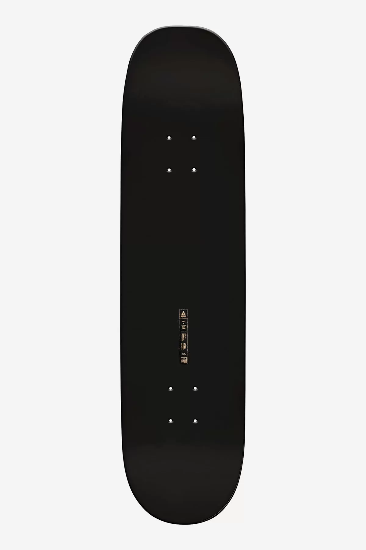 Chisel - Black/Don'tF&ckIt - 8.25 Skateboard Deck