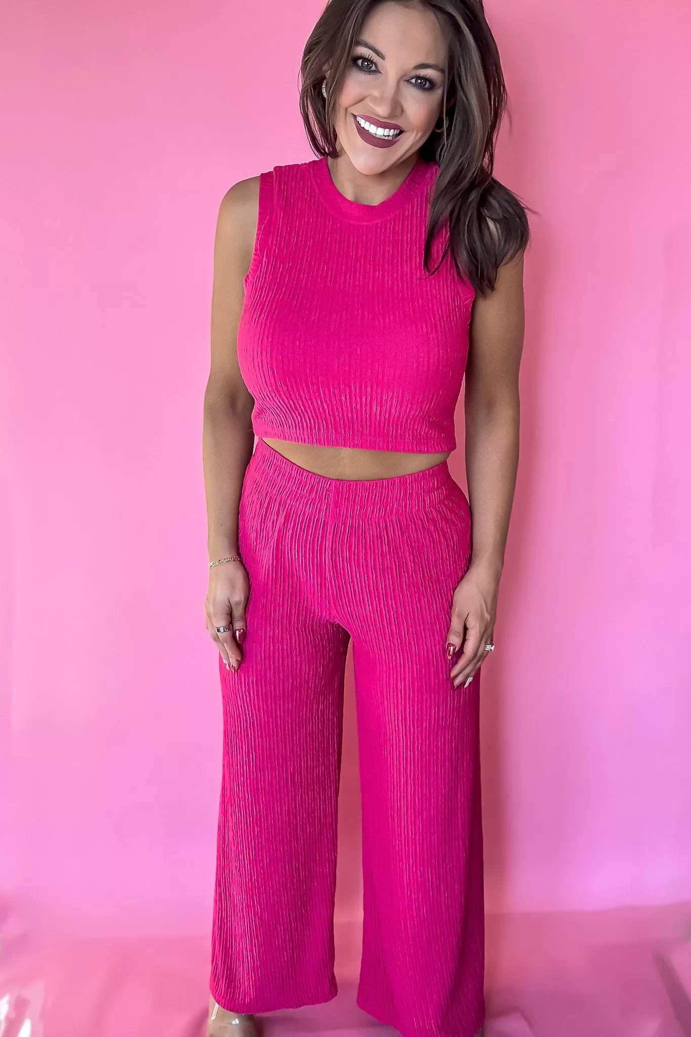 Cute And Chic Fuchsia 2pc Set