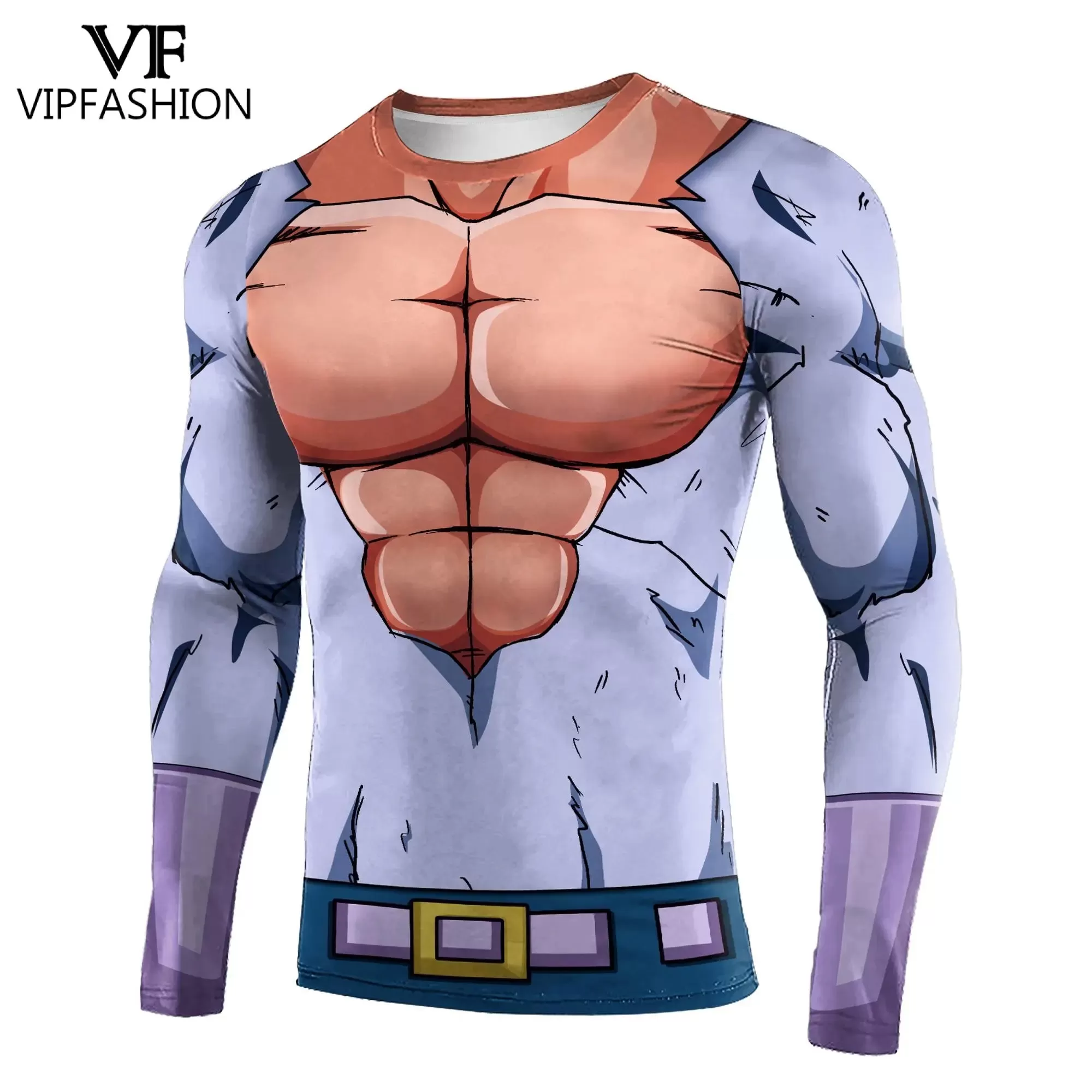 Dragon Ball Z 'Super Saiyan Broly' Elite Long Sleeve Compression Rashguard