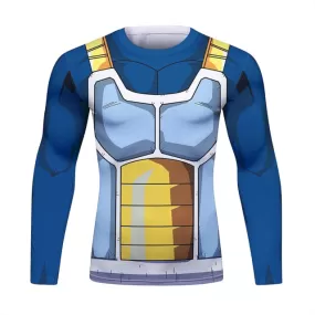 Dragon Ball Z 'Vegeta 2018' Long Sleeve Elite Rashguard