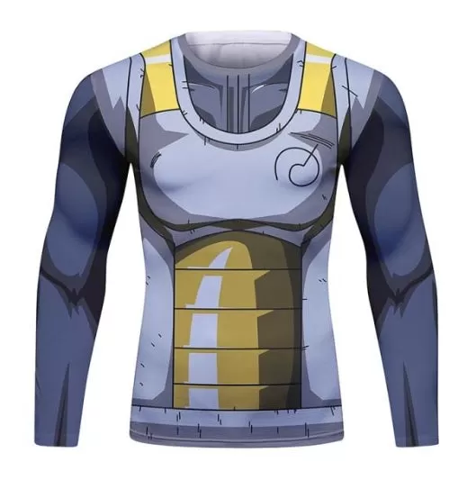 Dragon Ball Z 'Vegeta | Resurrection F' Long Sleeve Elite Rashguard