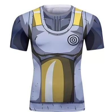 Dragon Ball Z 'Vegeta Resurrection F' Short Sleeve Elite Rashguard