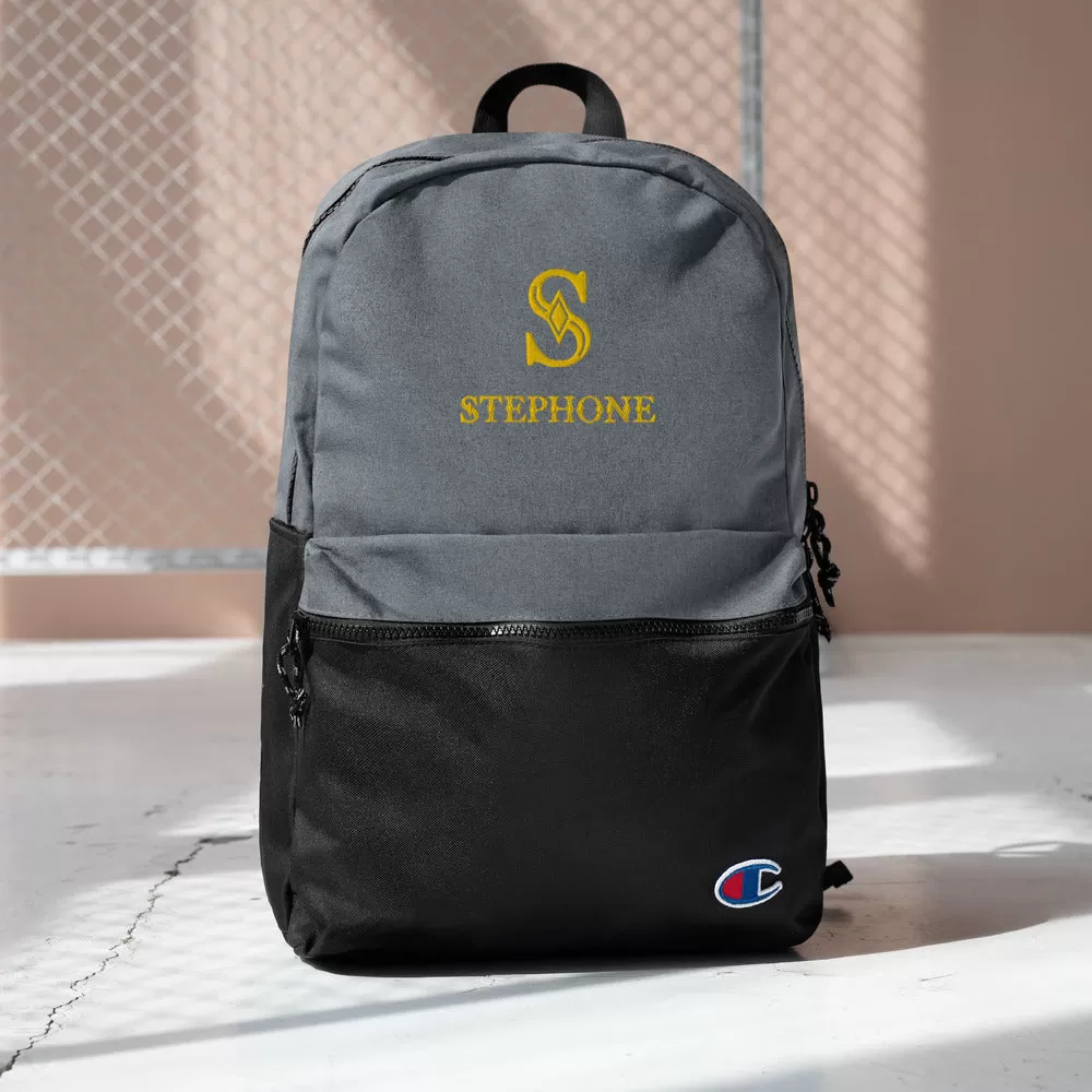 Embroidered Champion Backpack