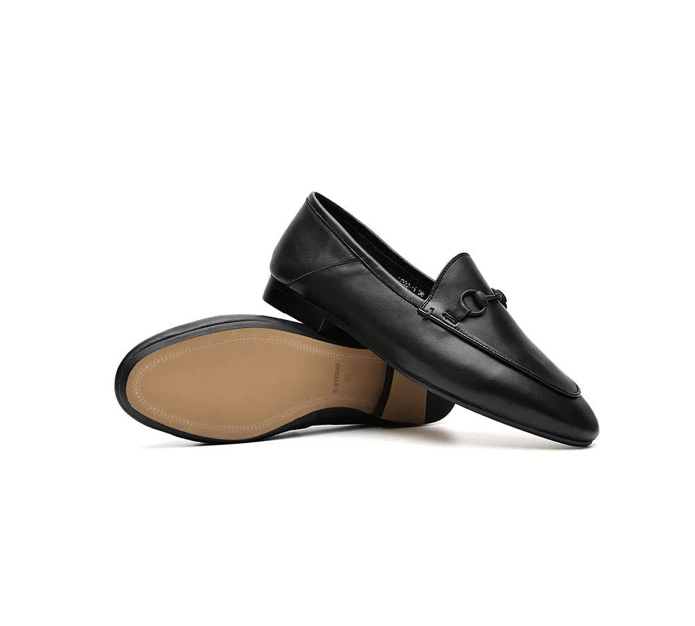 EVERAU Leather Loafer Women Layla