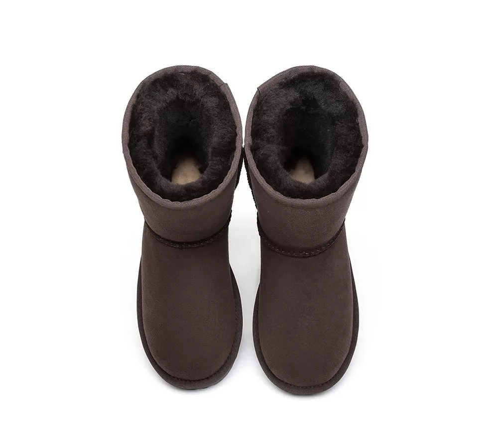 EVERAU Short Classic Sheepskin Boots