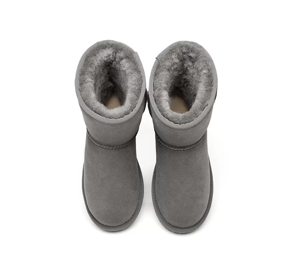 EVERAU Short Classic Sheepskin Boots