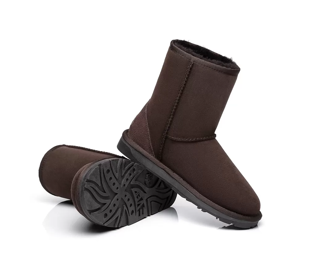 EVERAU Short Classic Sheepskin Boots