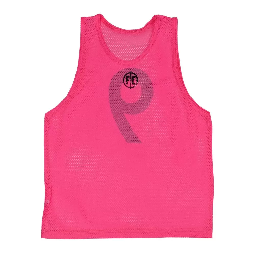 FC Mesh Numbered Training Bib Set - Youth (Pink)