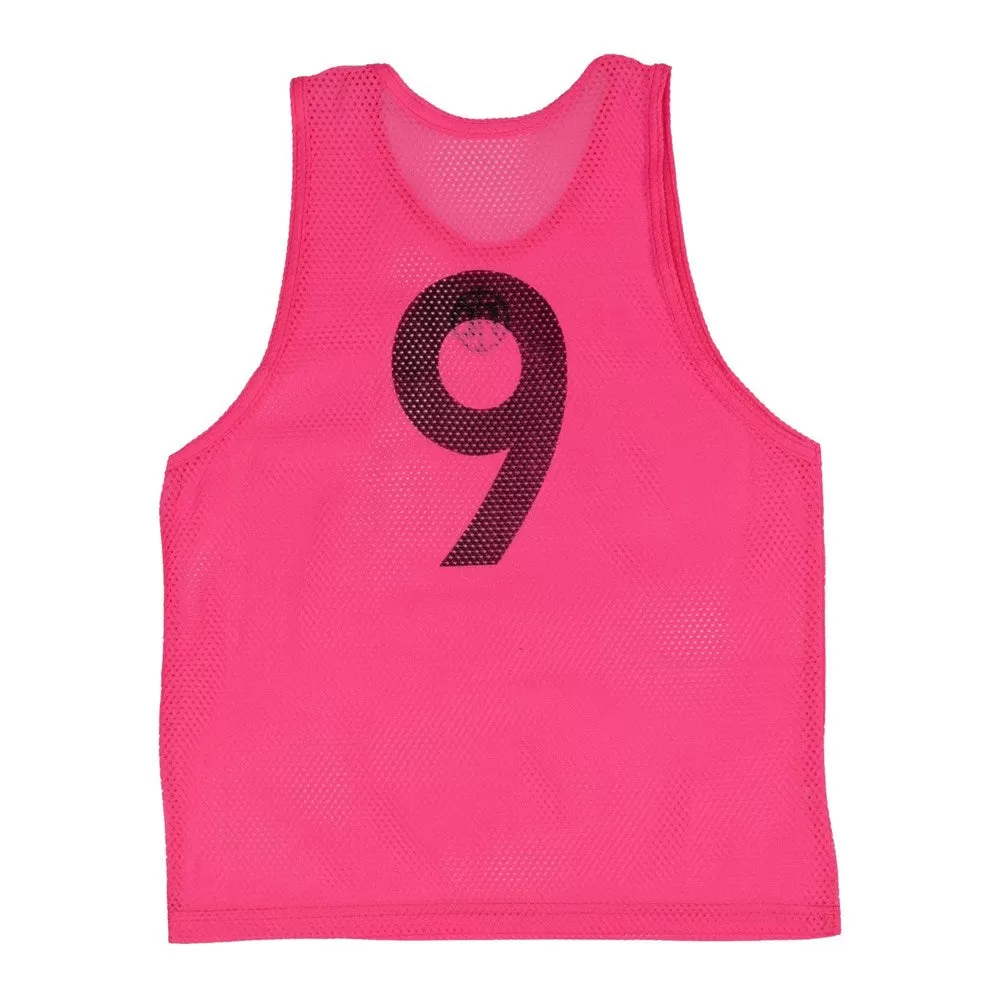 FC Mesh Numbered Training Bib Set - Youth (Pink)