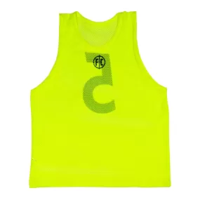 FC Mesh Numbered Training Bib Set - Youth (Yellow)