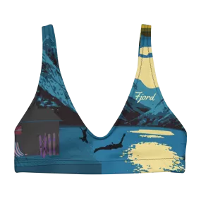 Fjord Après Recycled padded bikini top